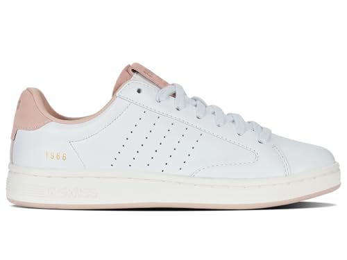 K-Swiss Damen Lozan Klub LTH Sneaker, WHT/Cameo ROS/SNWWHT, 42 EU K-Swiss Damen Lozan Klub LTH Sneaker, WHT/Cameo ROS/SNWWHT, 42 EU von K-Swiss