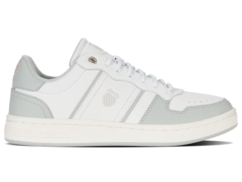 K-Swiss Damen Lozan Match TC Sneaker, WHT/Gry Violet/S WHT, 39 EU von K-Swiss