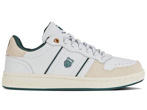 K-Swiss Damen Lozan Match TC Sneaker, WHT/RAINFRST/EGRET, 40 EU K-Swiss Damen Lozan Match TC Sneaker, WHT/RAINFRST/EGRET, 40 EU von K-Swiss