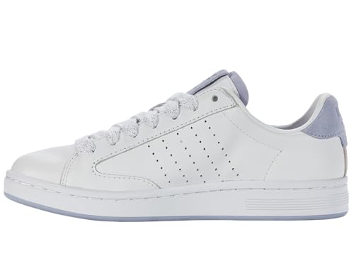 K-Swiss Woman's Lozan Klub LTH Sneaker, Wht/Wht/Heather Sd, 41 EU von K-Swiss