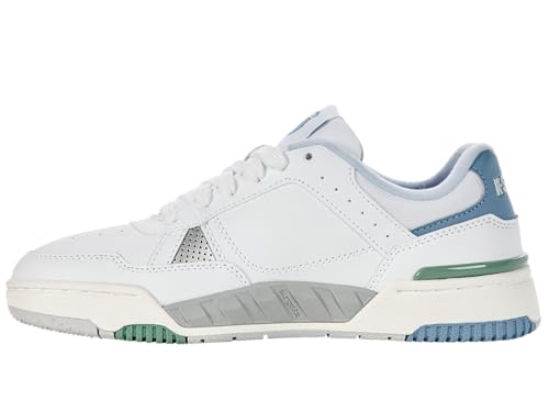 K-Swiss Damen Match Sneaker, White/Ashleigh Blue/Beryl Green, 43 EU K-Swiss Damen Match Sneaker, White/Ashleigh Blue/Beryl Green, 43 EU von K-Swiss