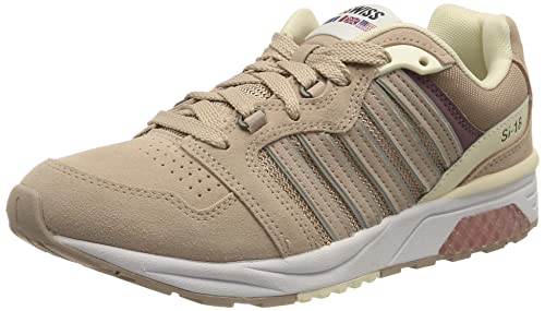 K-Swiss Damen SI-18 Rannell SDE Sneaker, MUSHRM/WH/Antq WH, 39.5 EU von K-Swiss