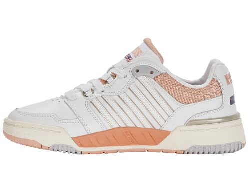 K-Swiss Damen SI-18 Sneaker, WHT/APRICOT/WHSP WHT, 39 EU von K-Swiss