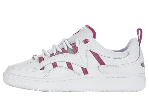 K-Swiss Damen Slamm 99 CC Sneaker, White/Raspberry, 36 EU von K-Swiss