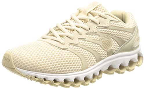 K-Swiss Damen Tubes Comfort 200 Sneaker, Birch/SMKGRY/CHMPGN, 37.5 EU von K-Swiss