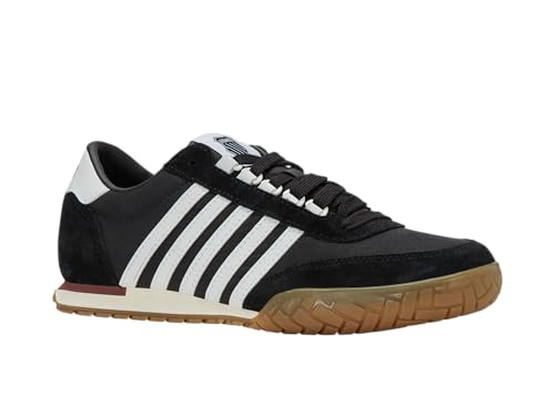 K-Swiss Damen Vintage Trainer T Sneaker, Black White, 41 EU K-Swiss Damen Vintage Trainer T Sneaker, Black White, 41 EU von K-Swiss