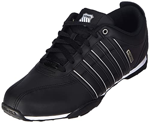 K-Swiss Herren Arvee 1.5 Sneaker, Black/WHT/SLVR/Split, 47 EU von K-Swiss