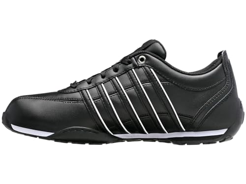 K-Swiss Herren Arvee 1.5 Sneaker, Black/WHT/SLVR/Split, 49 EU von K-Swiss