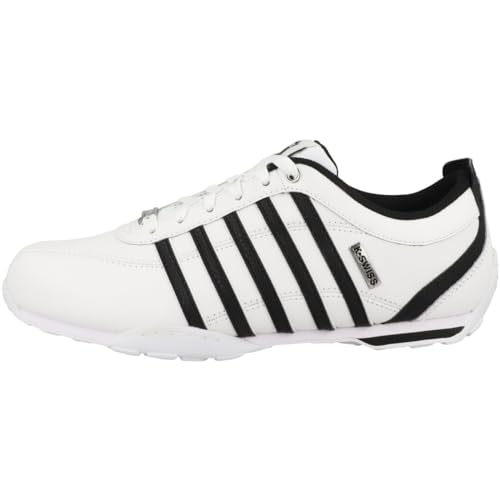 K-Swiss Herren Arvee 1.5 Sneaker, White/Black/BLK/WHT, 42 EU von K-Swiss