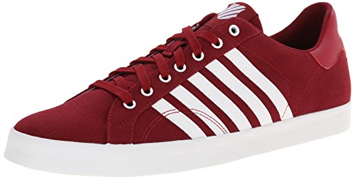 K-Swiss Herren Belmont SO T Low-Top, Rot (Biking RED/White 622), 44.5 EU von K-Swiss