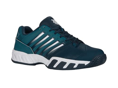 K-Swiss Herren Bigshot Light 4 Sport Shoe, Blau Weiß, 42.5 EU von K-Swiss