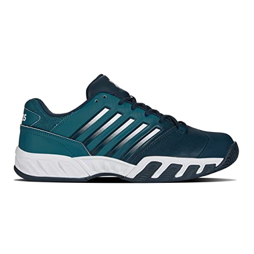 K-Swiss Herren Bigshot Light 4 Sport Shoe, Blau/Weiß, 43 EU von K-Swiss