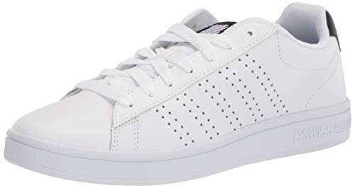 K-Swiss Herren Court Casper Sneaker, weiß/schwarz, 47 EU von K-Swiss