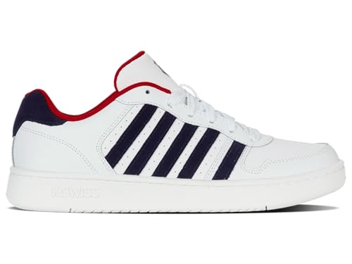 K-Swiss Court Palisades Herren Turnschuh, Peacoat White White, 47 EU K-Swiss Court Palisades Herren Turnschuh, Peacoat White White, 47 EU von K-Swiss