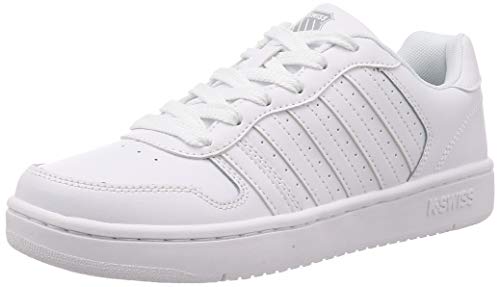 K-Swiss Herren Court Palisades Sneaker, Weiß Grau M, 45 EU von K-Swiss