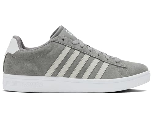 K-Swiss Herren Court TIEBRK II SDE Sneaker, Gray, 41.5 EU von K-Swiss