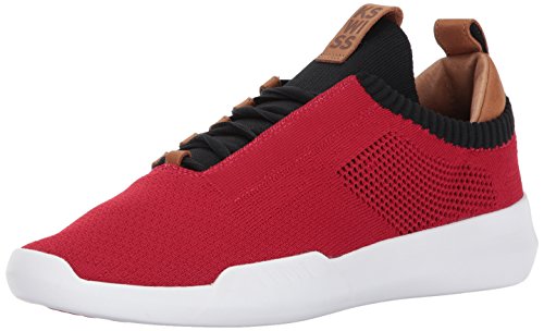 K-Swiss Herren GEN-K ICON Knit Turnschuh, Rot/Schwarz/Braun, 41 EU von K-Swiss