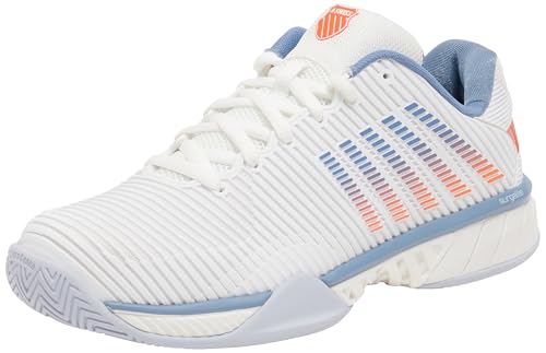 K-Swiss Herren Hypercourt Express 2 Tennis Shoe, White/INFNTY/SCRLTIBIS, 42.5 EU von K-Swiss