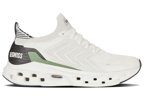 K-Swiss Herren Impulse Trainer Sneaker, BLNC/ASPHLT/WTRCRESS, 39 EU K-Swiss Herren Impulse Trainer Sneaker, BLNC/ASPHLT/WTRCRESS, 39 EU von K-Swiss
