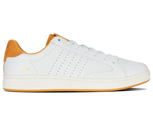 K-Swiss Herren Lozan Klub LTH Sneaker, WH/Jurassic GLD/S WH, 40 EU von K-Swiss
