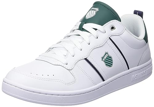 K-Swiss Herren Lozan Sneaker, White/PosyGreen/Peacoat, 42 EU von K-Swiss