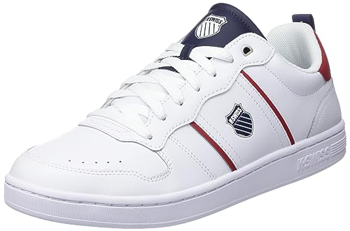 K-Swiss Herren Lozan Sneaker, White/Saba/Peacoat, 46 EU von K-Swiss