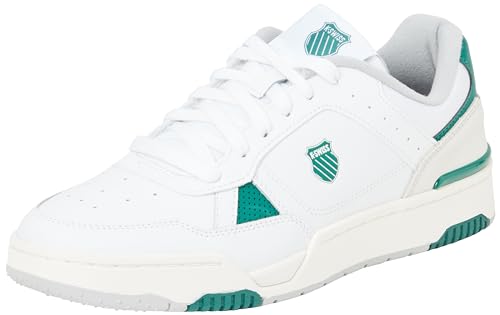 K-Swiss Herren Match Sneaker, White/Aventurine/Star White, 40 EU von K-Swiss