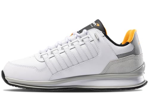 K-Swiss Herren Rinzler GT x McLaren Sneaker, White/Papaya, 40 EU von K-Swiss