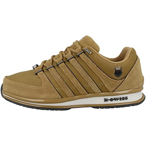 K-Swiss Herren Rinzler Sneaker, BONEBROWN/Black, 39.5 EU von K-Swiss