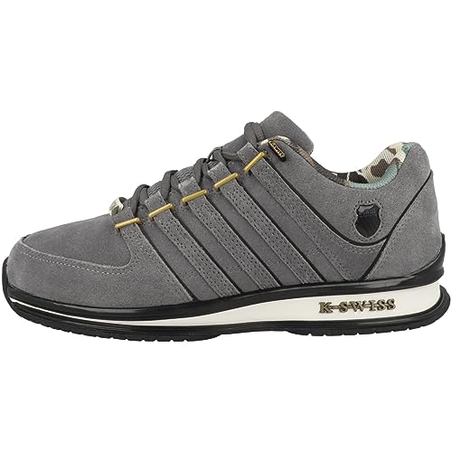 K-Swiss Herren Rinzler Sneaker, Charcoal/Black/Cao, 42.5 EU von K-Swiss