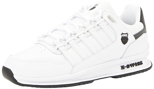 K-Swiss Herren Rinzler Sneaker, White/Black, 44 EU von K-Swiss