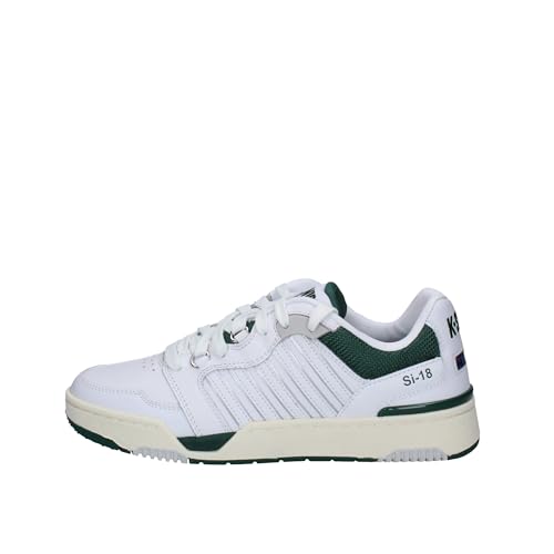 K-Swiss Herren Si-18 Rival Sneaker, BRLNT WHT/Posy Green, 42 EU von K-Swiss