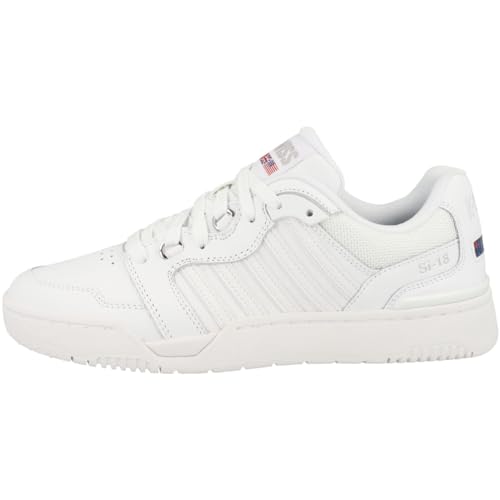 K-Swiss Herren Si-18 Rival Sneaker, White/White, 46 EU von K-Swiss