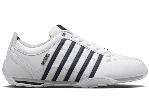 K-Swiss Herren Arvee 1.5 Sneaker, WHT/NVY/GRYVLT/Split, 46 EU von K-Swiss