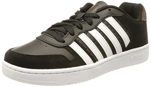 K-Swiss Herren Court Palisades Sneaker, Black/Java/White, 44.5 EU von K-Swiss