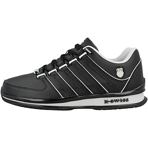 K-Swiss Herren Rinzler Sneaker, Black/GULLGRAY/Bone, 42.5 EU von K-Swiss