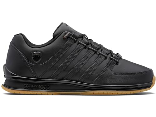 K-Swiss Homme Rinzler Basket, Noir/Gum, 42.5 EU von K-Swiss