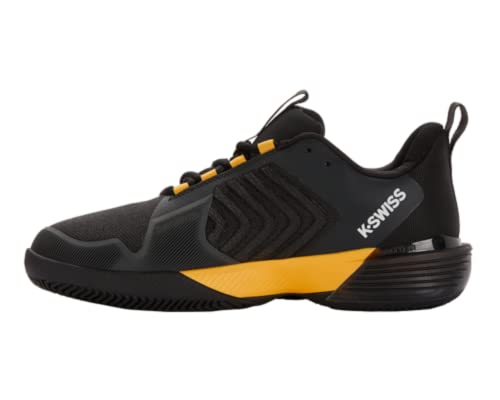 K-Swiss Ultrashot 3 HB Tennisschuh für Herren, Moonless Night/Amber Yellow, 42 EU von K-Swiss