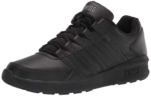 K-Swiss Herren Vista Trainer Sneaker, Black/Black, 42.5 EU von K-Swiss