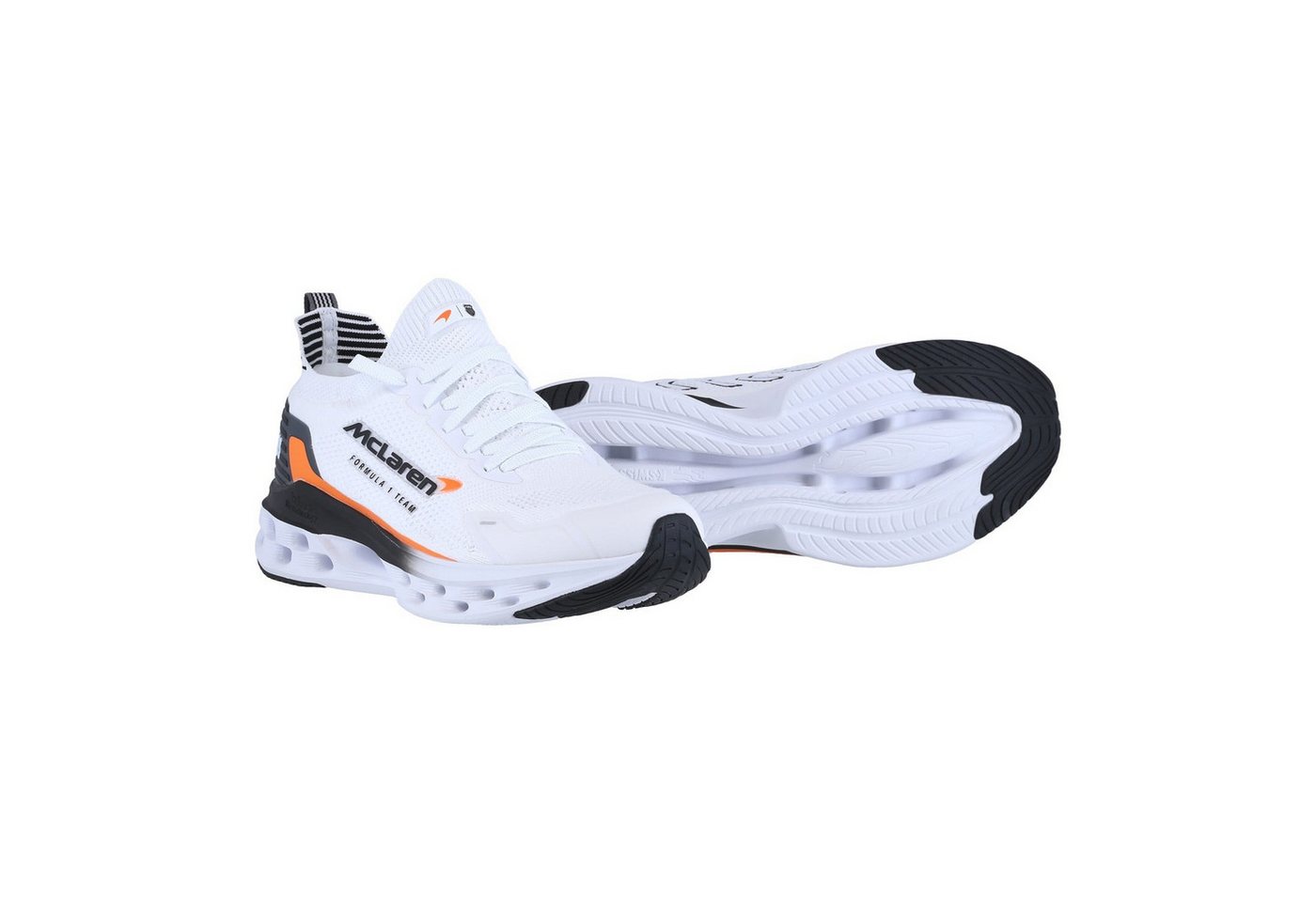 K-Swiss Impulse Tubes Lite X McLaren 2025 weiss/schwarz/papaya Herren Sneaker von K-Swiss