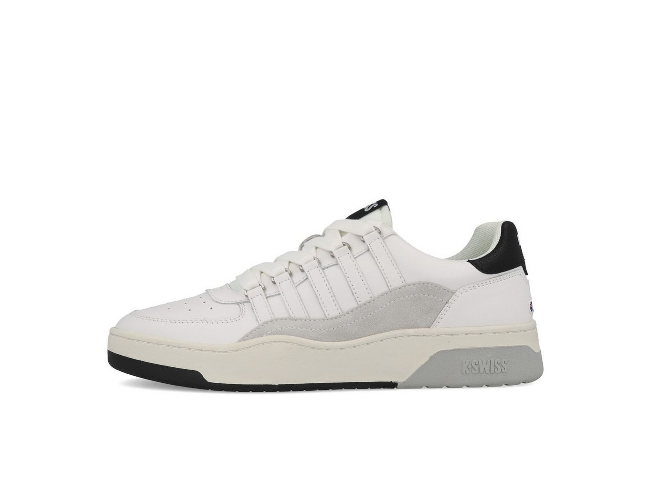 K-Swiss K-Swiss Cannoncourt C Lth Herren White Black Sneaker von K-Swiss