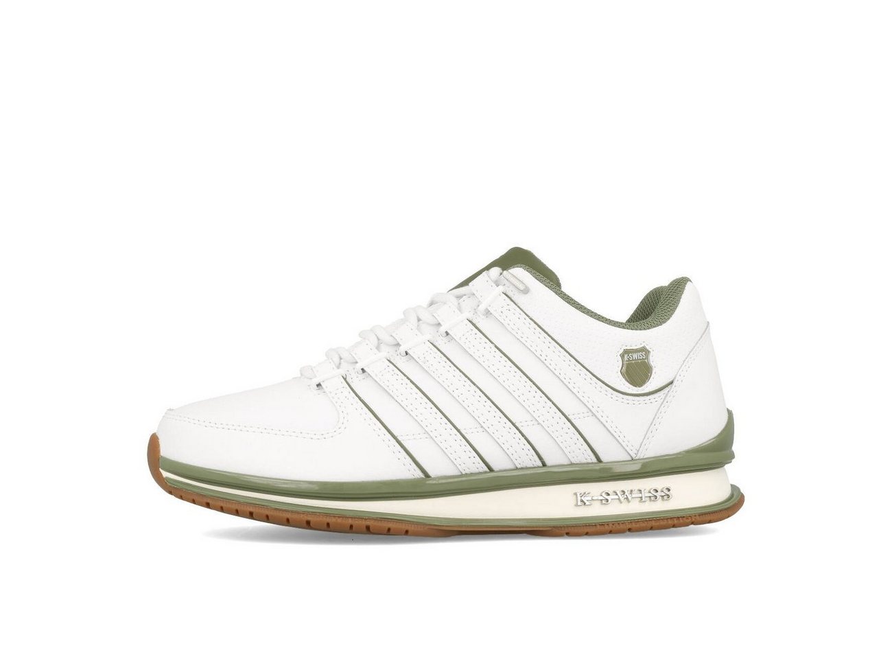 K-Swiss K-Swiss Rinzler Herren White Deep Lichen Gum Sneaker von K-Swiss