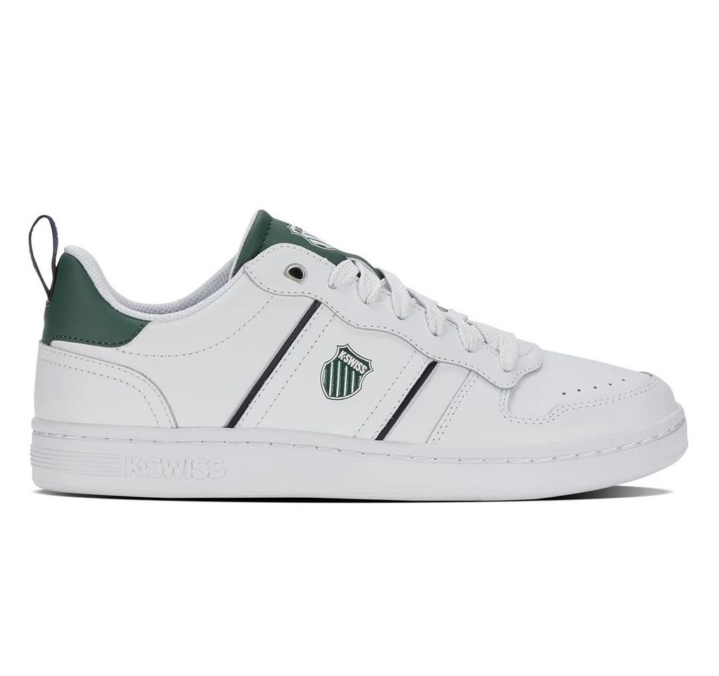 K-Swiss Lozan Match LTH (Glattleder) weiss/grün/peacoat Herren Sneaker von K-Swiss