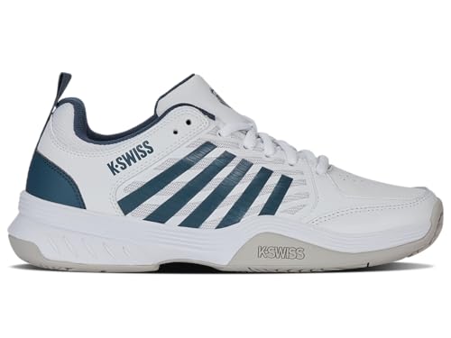 K-Swiss Men's Court Express 2 Tennis Shoe, White Stargazer Vapor Blue, 11.5 UK von K-Swiss