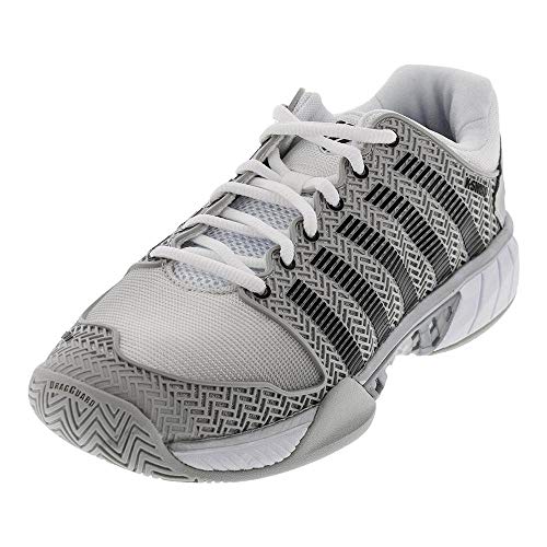 K-Swiss Hypercourt Express für Herren, Gletschergrau, weiß, Silber, 43 EU von K-Swiss