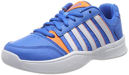 K-Swiss Performance Court Smash Carpet Tennisschuhe, Blau (Brilliant Blue/White/Neon Oran 426-M), 35.5 EU von K-Swiss