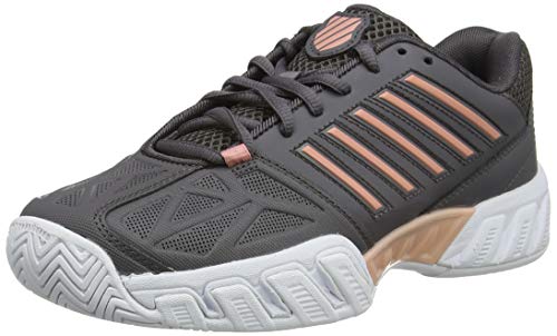 K-Swiss Performance Damen Bigshot Light 3 Tennisschuhe, Schwarz (Plum Kitten/Coral Almond 095-M), 39 EU von K-Swiss