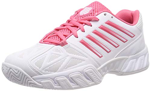 K-Swiss Performance Damen Bigshot Light 3 Tennisschuhe, Weiß (White/Pink Lemonade 175M), 37.5 EU von K-Swiss