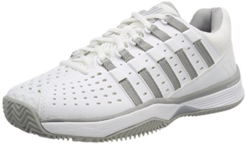 K-Swiss Performance Damen HYPERMATCH HB Tennisschuhe, Weiß (White/Highrise 107-M), 42 EU von K-Swiss