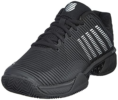 K-Swiss Performance Damen Hypercourt Express 2 HB Tennisschuh, Black/Silver, 37 EU von K-Swiss